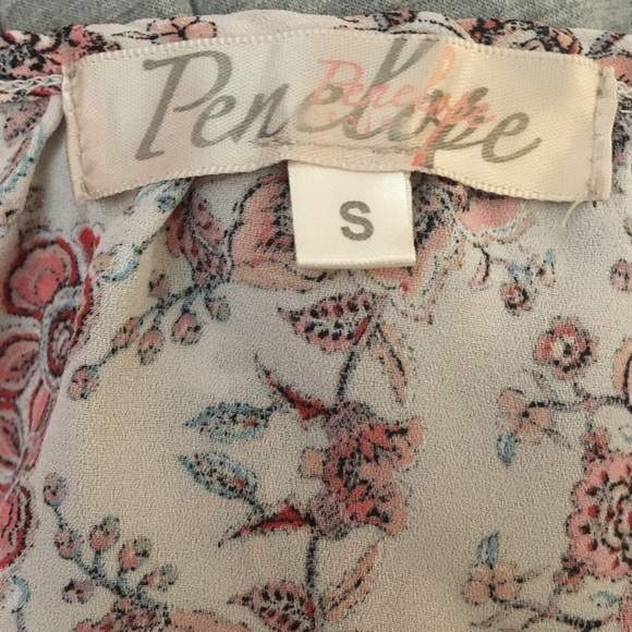 Penelope cold shoulder floral long sleeve size S - Picture 14 of 14